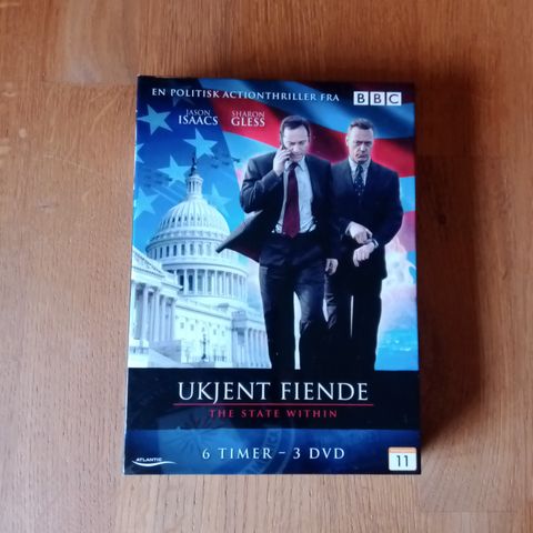 Ukjent Fiende ( The State Within) 3 DVD - 6 timer Action thriller..anbefales