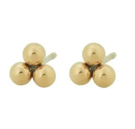 Edblad Triad studs gold