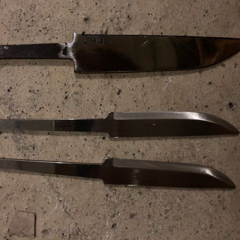 Små knivblader til slirekniv
