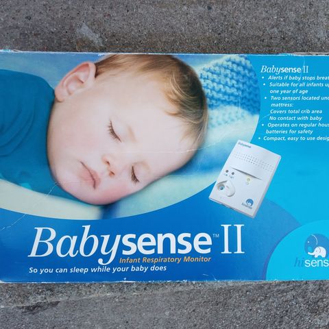 Babysense II, babyalarm / pustemonitor