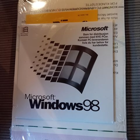 Ubrukt retro Windows 98