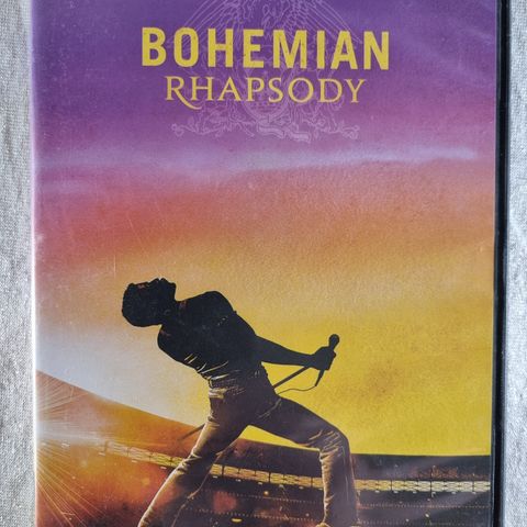 Bohemian Rhapsody DVD norsk tekst ripefri