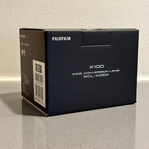 Fujifilm WCL - x100ii adapter til x100 i sort