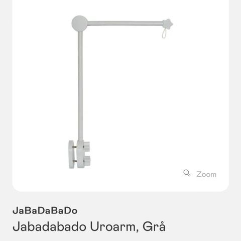 Jabadabado uroarm - grå
