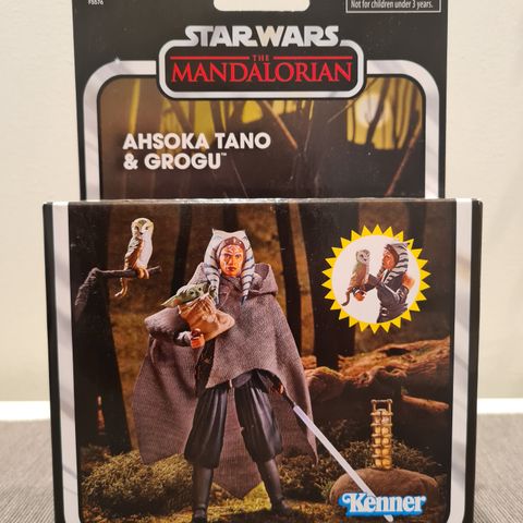 #Reservert#Star Wars The Vintage Collection Ashoka Tano/Grogu Deluxe Figure Pack