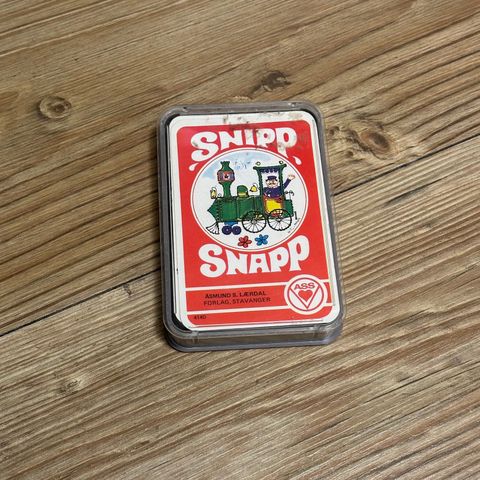 Snipp Snapp - kortspill fra Åsmund S. Lærdal, Stavanger