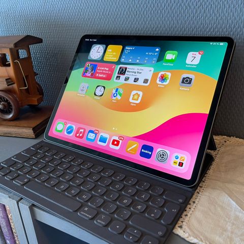 iPad pro 2018. 12,9 tommer, 256gb, wifi.