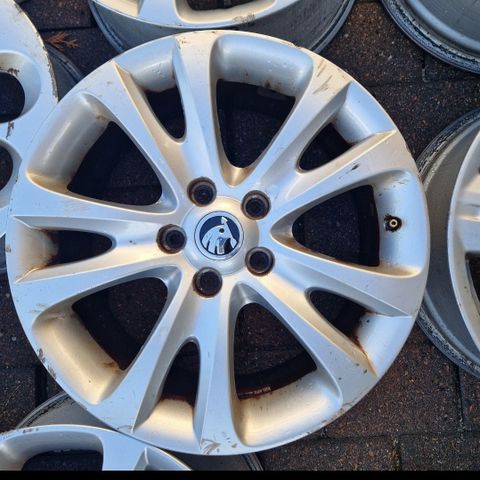 Originale Skoda 17 felger 5x112