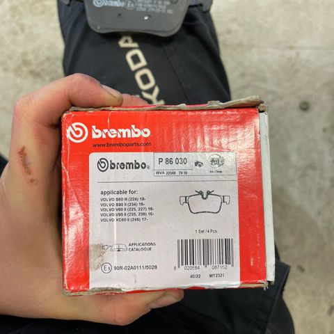 Brembo P 86 030 bremseklosser