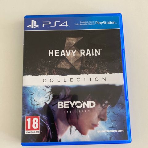 Heavy Rain & Beyond Two Souls Collection - PS4 spill