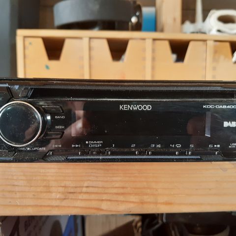 Kenwood kdc-dab400u bilradio