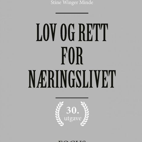 Lov og rett for næringslivet