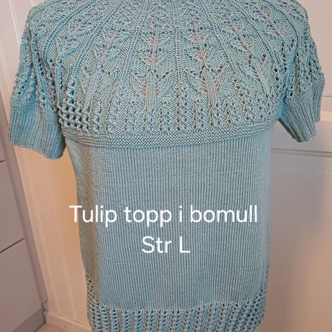 Tulip topp i bomull