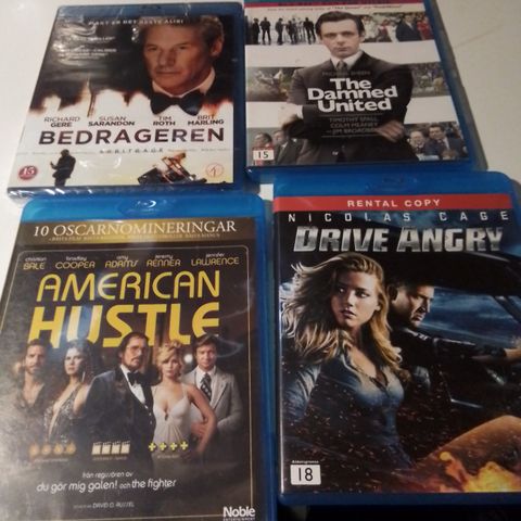Brooklyn s Finest- Love & Other Drugs.-American Hustle- Drive Angry- Bedrageren