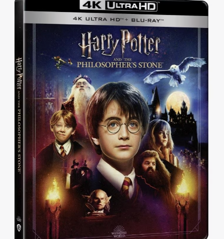 Harry Potter and the Philosophers Stone - 20th Anniversary Limited Steelbook 4K