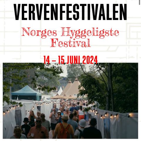 Selger 2stk  2-dagers Festivalpass til Vervenfestivalen