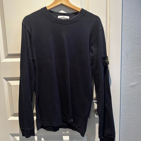 Stone Island Crewneck Marineblå 9/10 - M