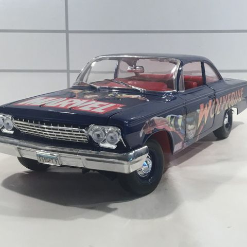 1962.  Chevrolet Bel Air.  Modellbil. 1:18.