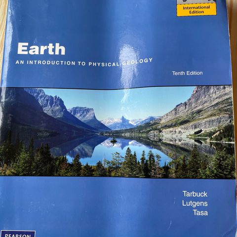 Earth - an introduction to physical geology