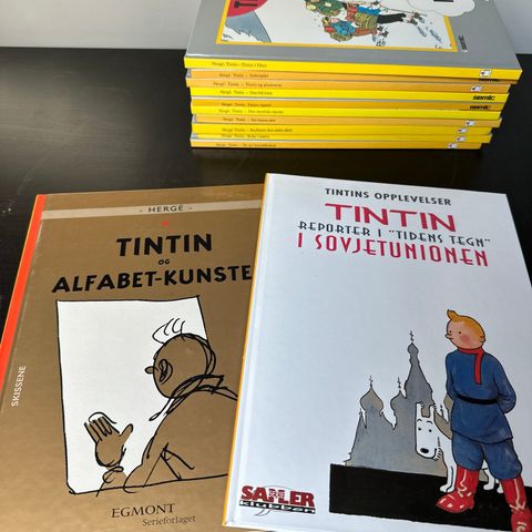 Tintin 12 bøker