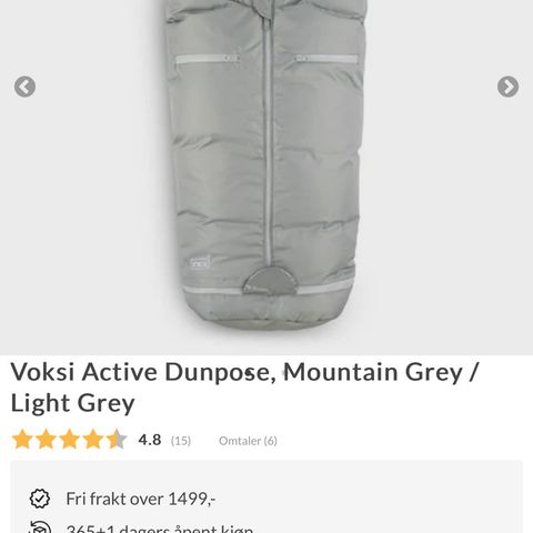 Voksi Active Dunpose, Mountain Grey / Light Grey