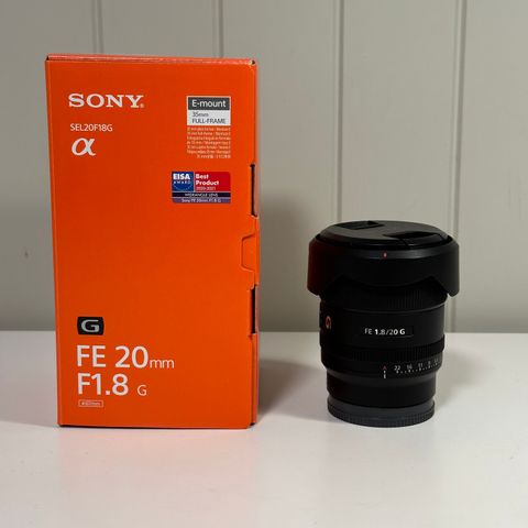 Sony FE 20mm f/1,8 G