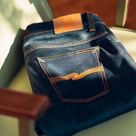 Nudie Jeans Lean Dean Dry Japan Selvage 32x34 - helt nye!