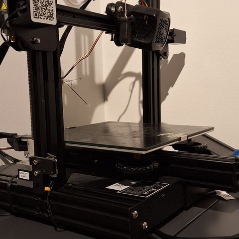 Ender 3 v2 med ekstra bed