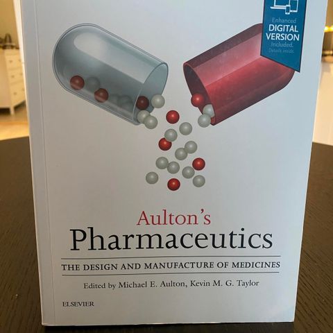 Kjemi data og Aulton’s pharmaceutics