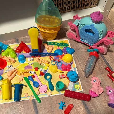 diverse tilbehør playdoh