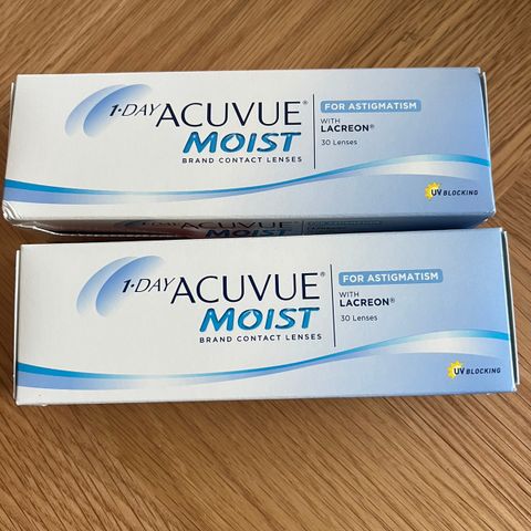 Acuvue moist for Astigmatism