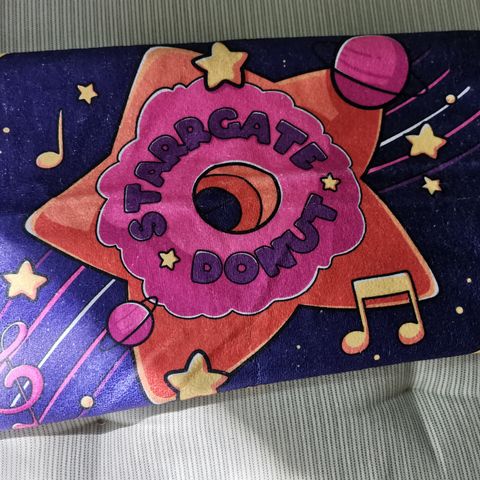 Stargate Donut tea towel / Illumicrate merch