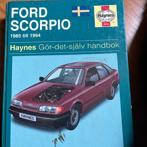 Ford Scorpio 85-94 Haynes manual