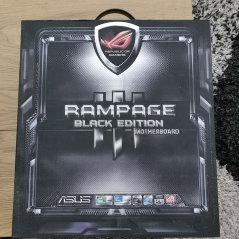 ASUS Rampage III Black Edition + i7 980x + 24GB DDR3