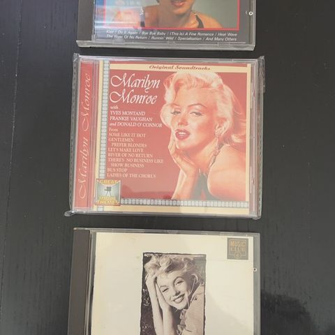 Marilyn Monroe 3 stk CD