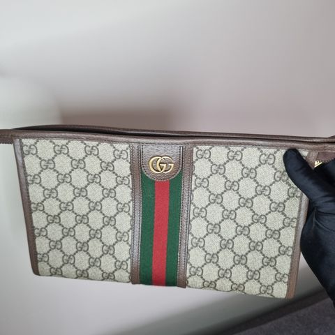 Gucci Ophidia GG-canvas wash bag 28cm x 16.5cm x 9cm