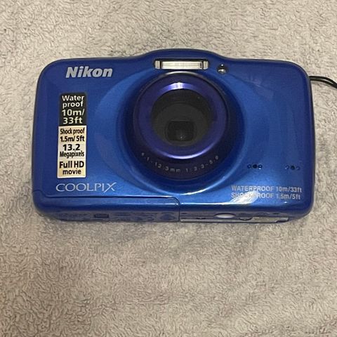 Nikon coolpix s32 waterproof