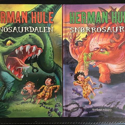 Herman Hule bok 1 & 2 av Newburn og Bixley.