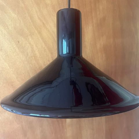 Flott taklampe/takpendel fra danske Holmegaard. P&T pendel. Michael Bang design,