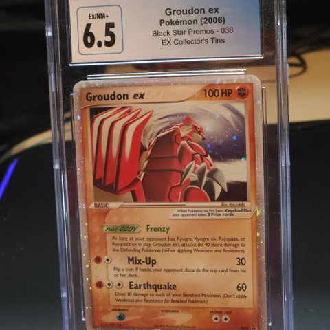 Groudon ex 038 blackstar promo