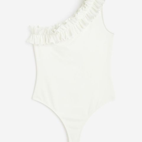 Helt ny one shoulder stringbody fra H&M, str M