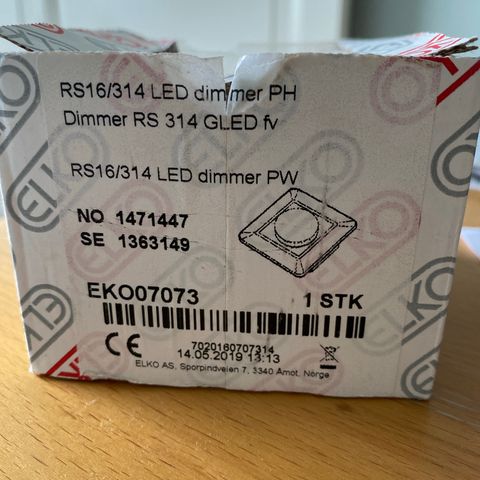 Dimmer Rs 314
