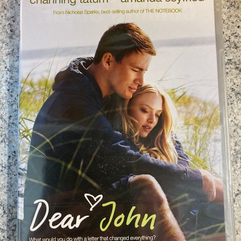 Dear John. Ny i plast. Norsk tekst.