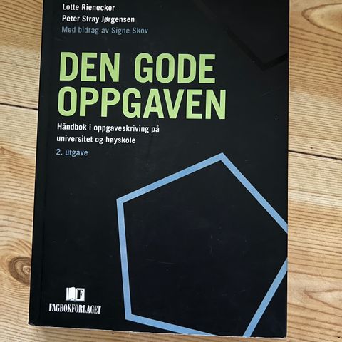 Den gode oppgaven