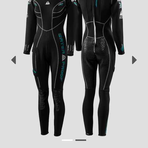 Waterproof W30 2,5mm wetsuit (våtdrakt), dame størrelse L