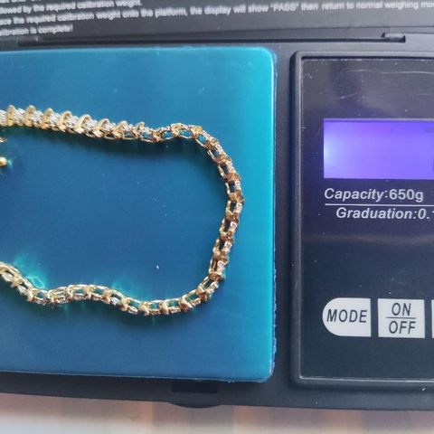 1.00ct diamantarmbånd Armbånd i gult gull i lav pris