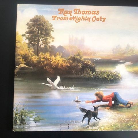 RAY THOMAS (Moody Blues) "From Mighty Oaks" 1975 original UK vinyl LP Gatefold