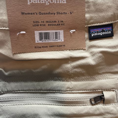NY Patagonia W’s Quandary Shorts 5’’