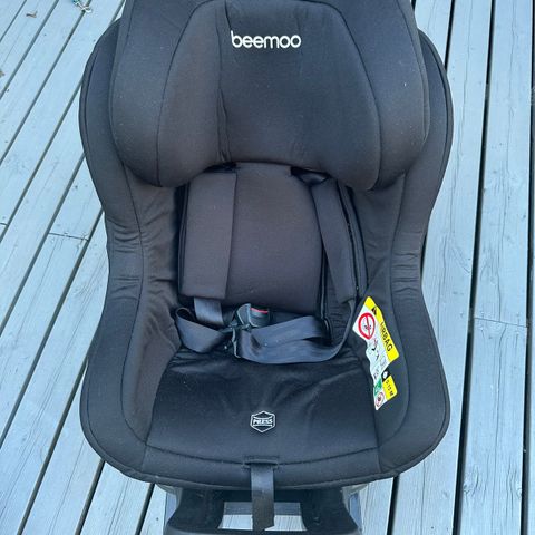 Beemoo - bilstol 0-15 måneder, med innlegg for baby. Isofix