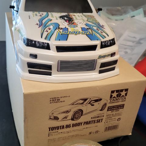 Nissan Stagea R34 karosseri 1/10 Pandora